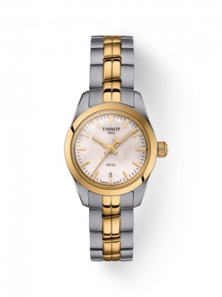 T1010102211100, T101.010.22.111.00 Tissot PR 100 quartz női karóra (25mm)
