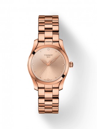 T1122103345600, T112.210.33.456.00 Tissot T-Wave quartz női karóra (30mm)