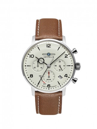 8086-5_n Zeppelin LZ 129 Hindenburg solar movement férfi karóra (41mm)