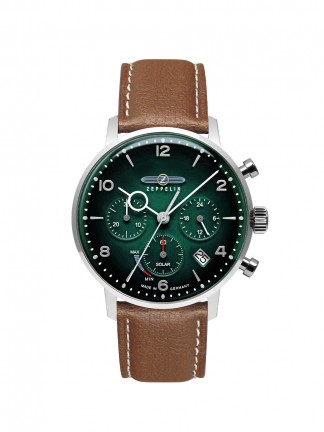 8086-4_n Zeppelin LZ 129 Hindenburg solar movement férfi karóra (41mm)