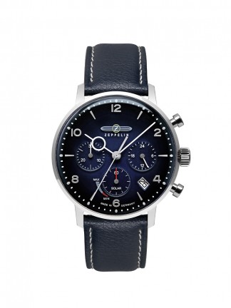 8086-3_n Zeppelin LZ 129 Hindenburg solar movement férfi karóra (41mm)