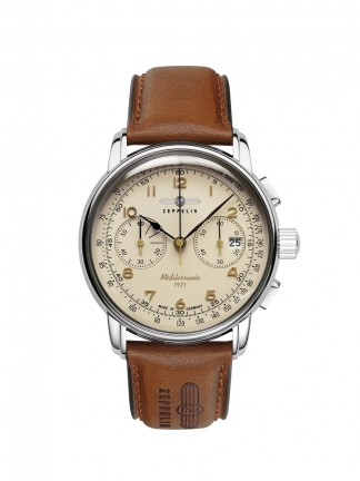 9670-5 Zeppelin  Méditerranée quartz férfi karóra (42mm)