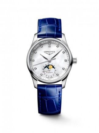 L24094870, L2.409.4.87.0 Longines Master Collection Moonphase automata női karóra (34mm)