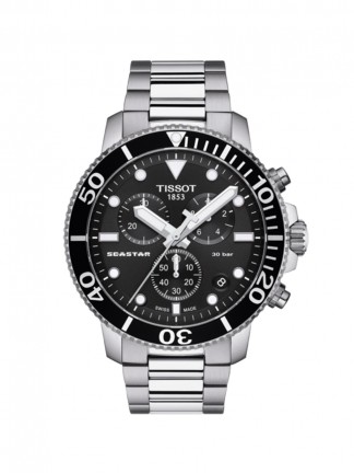 T1204171105100, T120.417.11.051.00 Tissot Seastar 1000 Chronograph quartz férfi karóra (45,5mm)
