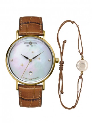 7131-5 Zeppelin Luna quartz női karóra (36mm)