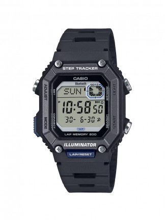 WS-B1000-1AVEF Casio Step Tracker quartz férfi karóra (46mm)