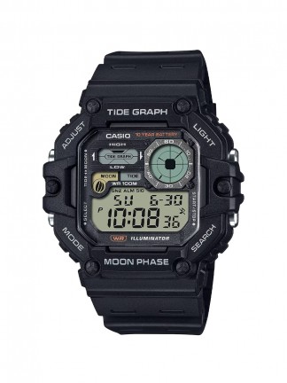 WS-1700H-1AVEF Casio Tide Graph quartz férfi karóra (48,6mm)