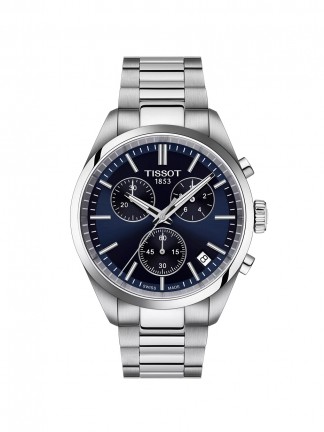 T1504171104100, T150.417.11.041.00 Tissot PR 100 Chronograph quartz férfi karóra (40mm)