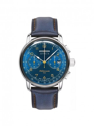 9670-3 Zeppelin Méditerranée quartz férfi karóra (42mm)