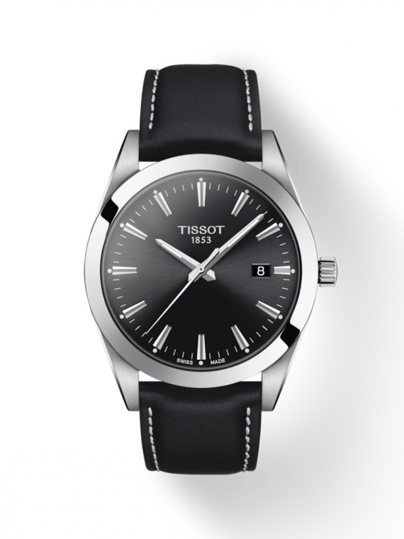 T1274101605100, T127.410.16.051.00  Tissot Gentleman quartz férfi karóra (40mm)