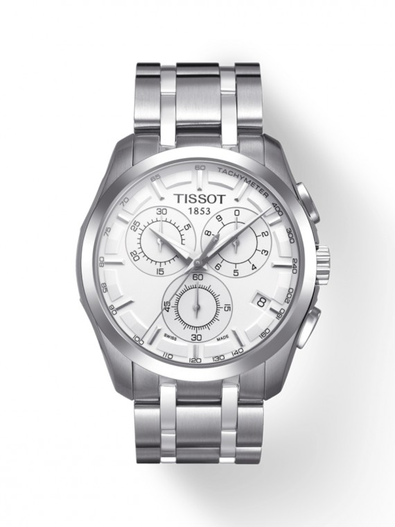 T0356171103100, T035.617.11.031.00 Tissot Couturier Chronograph quartz férfi karóra (41mm)