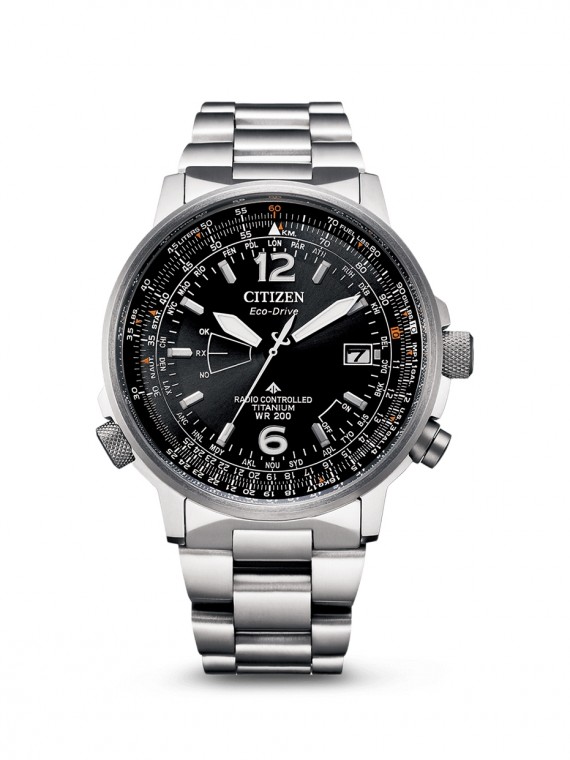 CB0230-81E Citizen Promaster Sky eco-drive rádióvezérelt férfi karóra (43mm)