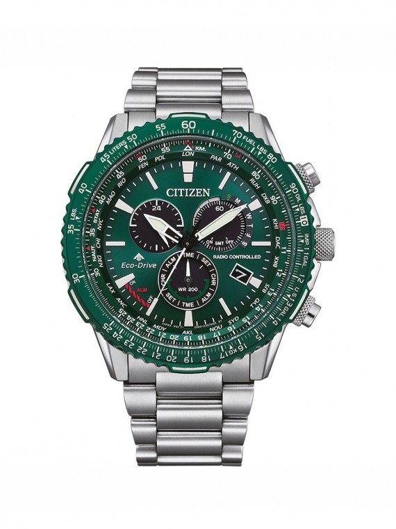 CB5004-59W Citizen Promaster Sky eco-drive rádióvezérelt férfi karóra (45,9mm)