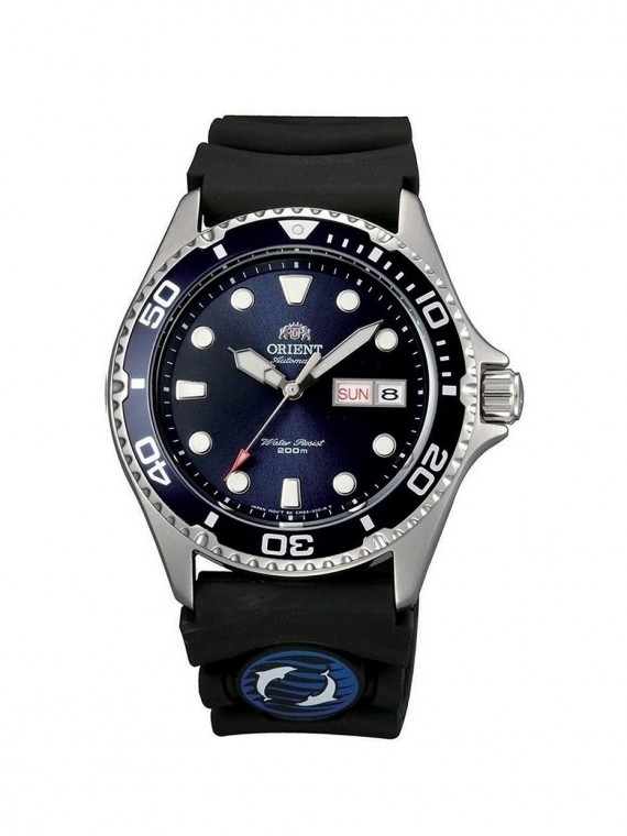FAA02008D9,  FA-A02008D9 Orient Diver Ray II Rubber automata férfi karóra (42mm)