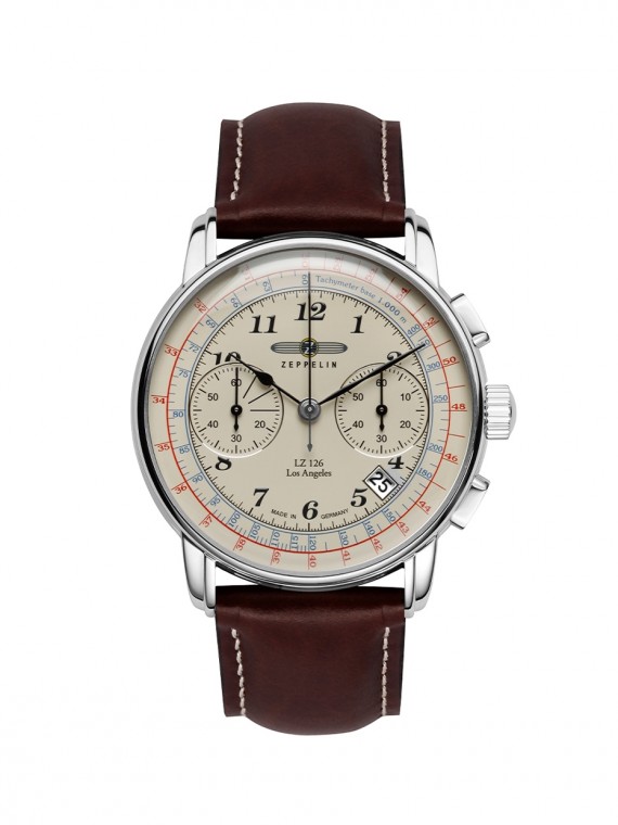 7614-5 Zeppelin LZ 126 Los Angeles quartz férfi karóra (42mm)