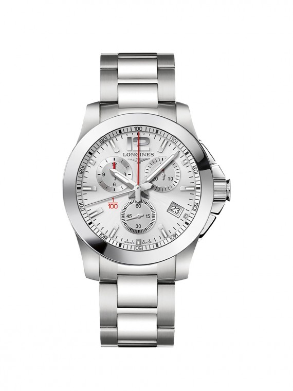L37004766, L3.700.4.76.6 Longines Conquest quartz férfi karóra (41mm)