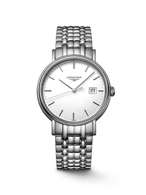 L47904126, L4.790.4.12.6 Longines Présence quartz férfi karóra (38,5mm)