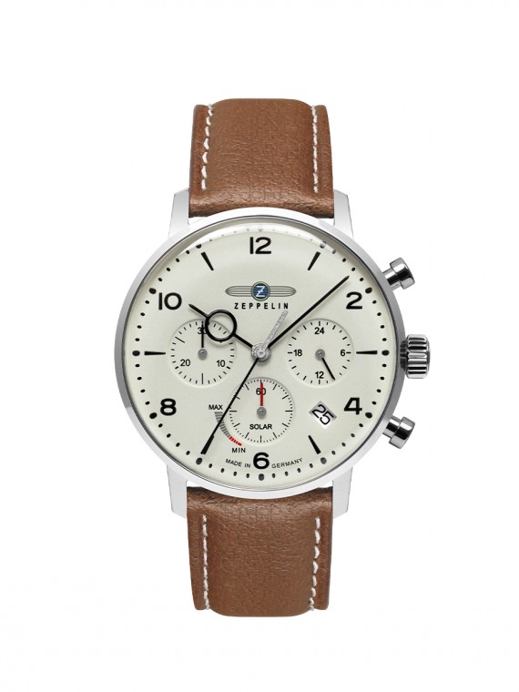 8086-5_n Zeppelin LZ 129 Hindenburg solar movement férfi karóra (41mm)