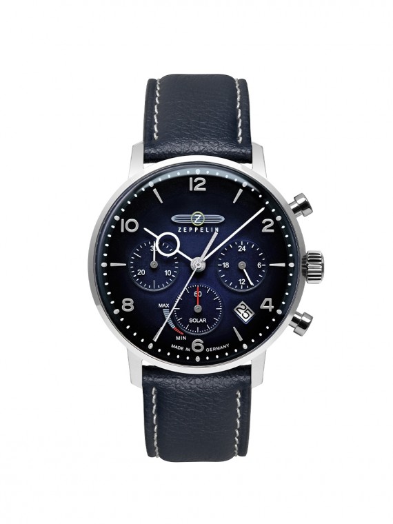 8086-3_n Zeppelin LZ 129 Hindenburg solar movement férfi karóra (41mm)