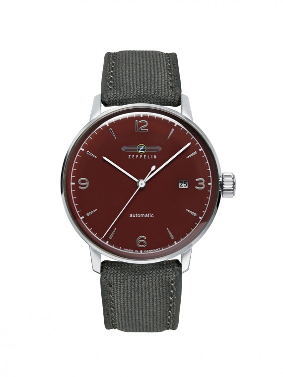 8064-4_n  Zeppelin LZ129 Hindenburg automata férfi karóra (40mm)