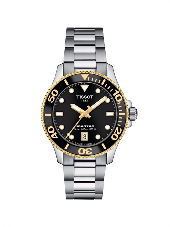 T1202102105100, T120.210.21.051.00 Tissot Seastar 1000 quartz férfi karóra (36mm)