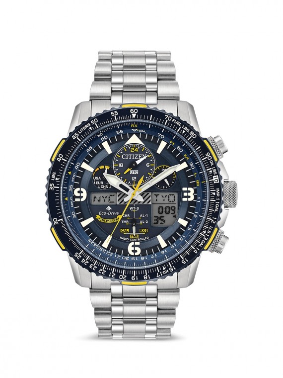 JY8078-52L Citizen Promaster Sky eco-drive rádióvezérelt férfi karóra (48,9mm)