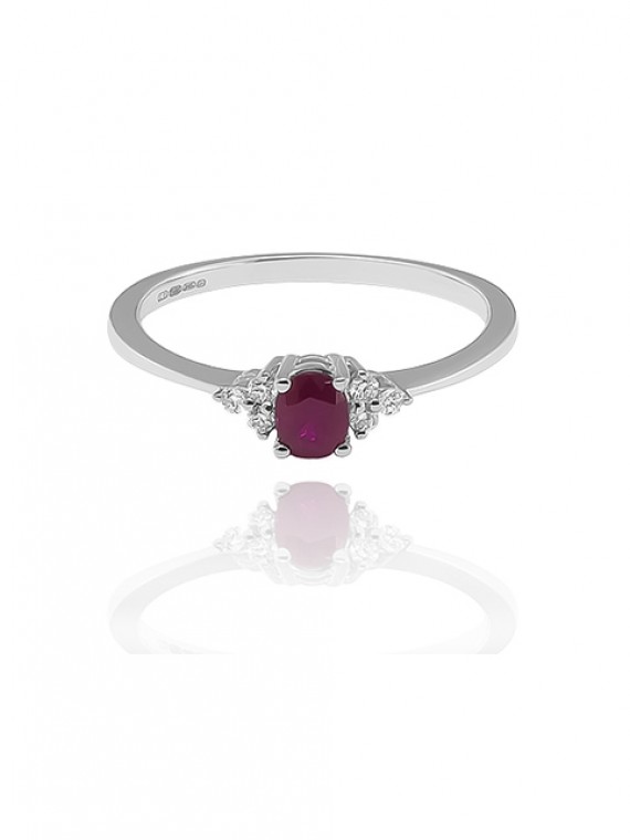 Rubin köves gyűrű 50-00000-1655F