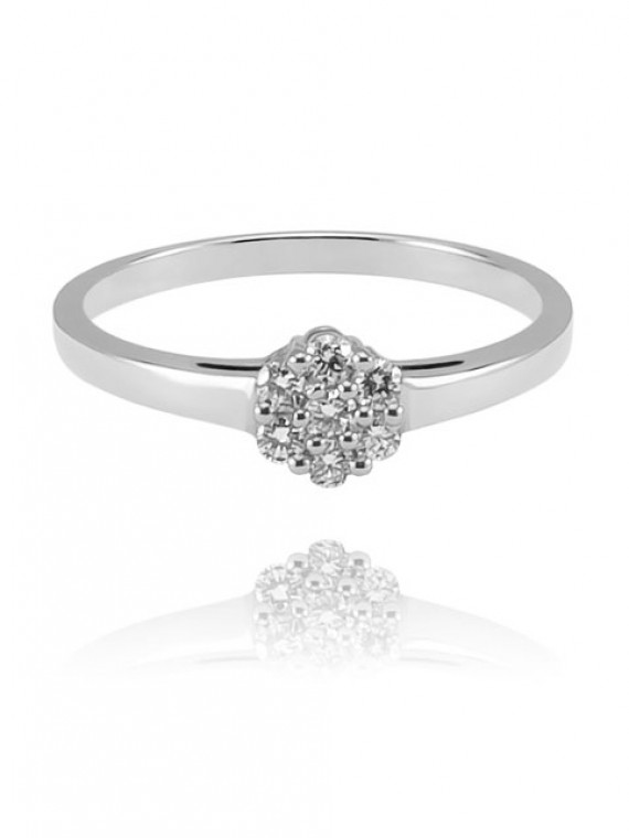 Gyémántköves gyűrű 50-01283-1255F