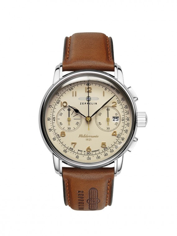 9670-5 Zeppelin  Méditerranée quartz férfi karóra (42mm)