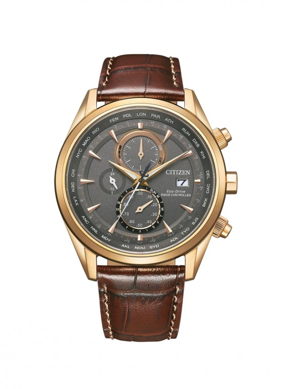 AT8263-10H Citizen Promaster Sky eco-drive rádióvezérelt férfi karóra (43mm)