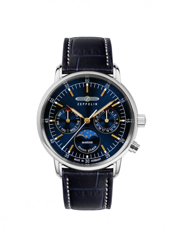 8635-3 Zeppelin LZ 14 Marine quartz női karóra (36mm)