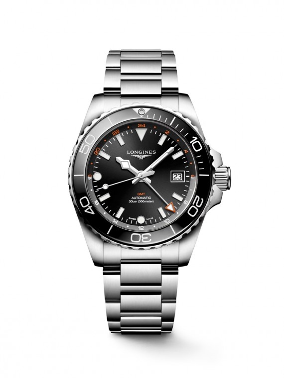 L37904566, L3.790.4.56.6 Hydroconquest GMT automata férfi karóra (41mm)