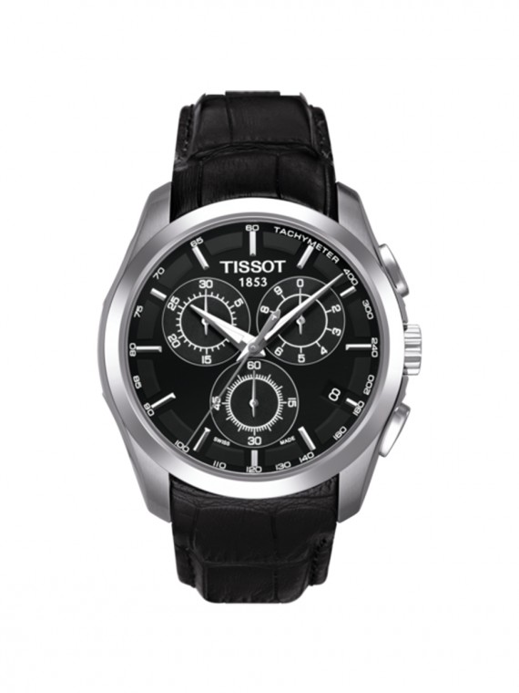 T0356171605100, T035.617.16.051.00 Tissot Couturier Chronograph quartz férfi karóra (41mm)