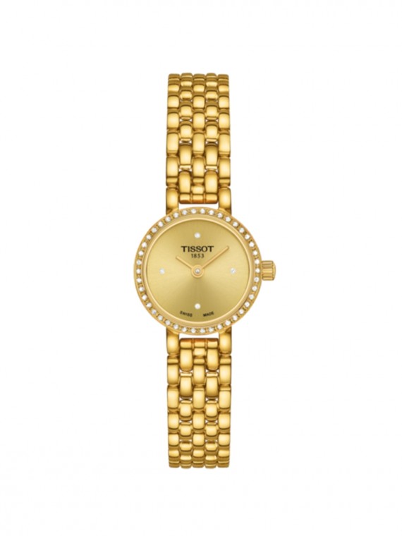 T1400096302600, T140.009.63.026.00  Tissot Lovely Round quartz női karóra (19,5mm)