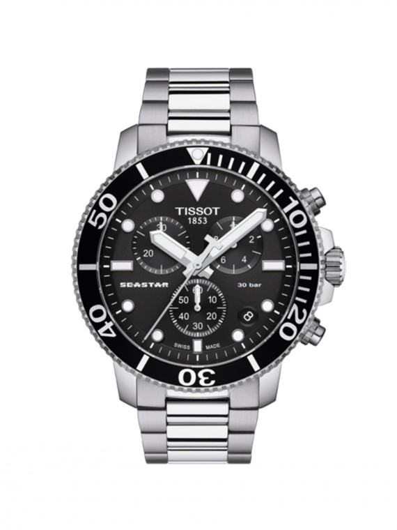 T1204171105100, T120.417.11.051.00 Tissot Seastar 1000 Chronograph quartz férfi karóra (45,5mm)