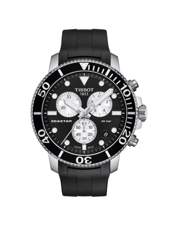 T1204171705100, T120.417.17.051.00  Tissot Seastar 1000 Chronograph quartz férfi karóra (46mm)