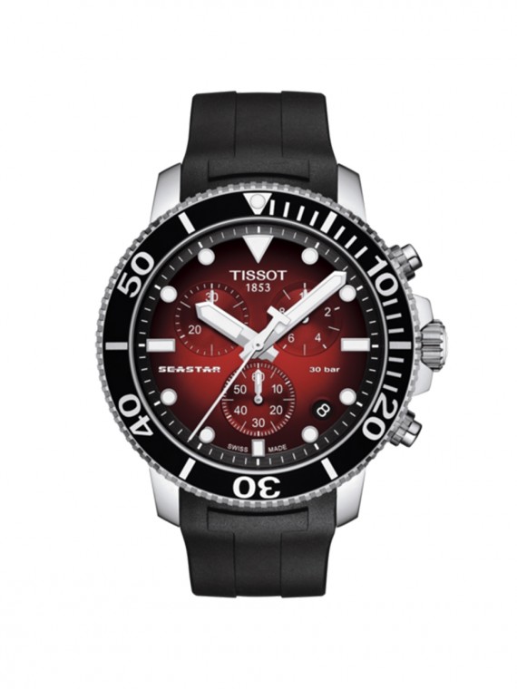 T1204171742100, T120.417.17.421.00 Tissot Seastar 1000 Chronograph quartz férfi karóra (45mm)