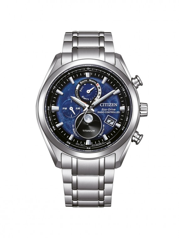 BY1010-81L Citizen TSUKIYOMI Promaster Moonphase eco-drive rádióvezérelt férfi karóra (43mm)