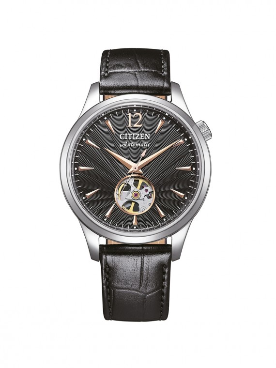 NH9131-14E Citizen Classic Open Heart automata férfi óra (42,6mm)