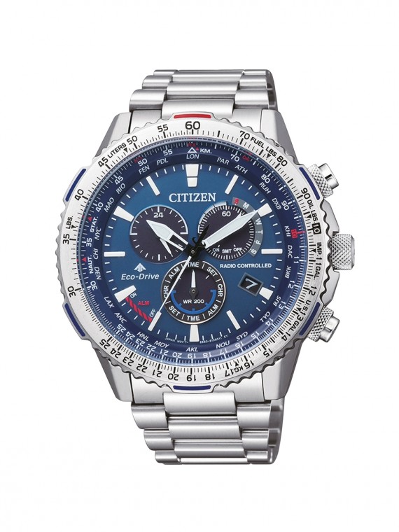 CB5000-50L Citizen Promaster Sky eco-drive rádióvezérelt férfi karóra (47mm)