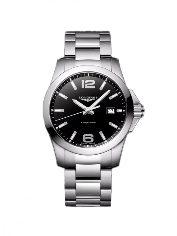 L37594586, L3.759.4.58.6 Longines Conquest quartz férfi karóra (41mm)