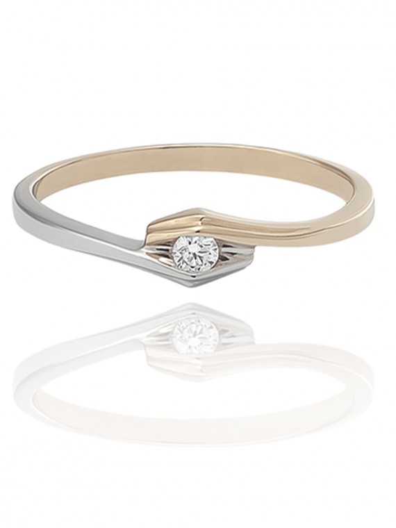 Gyémántköves gyűrű 50-00327-1252F