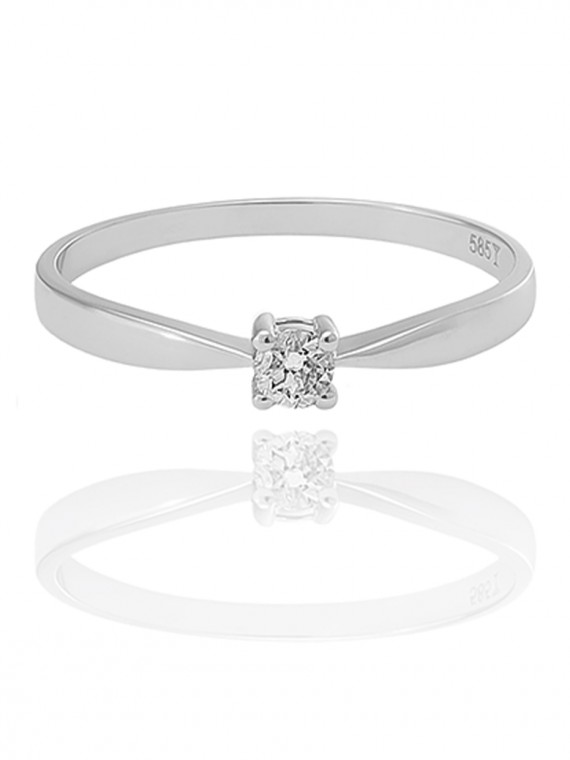 Gyémántköves gyűrű 50-00523L-1255F