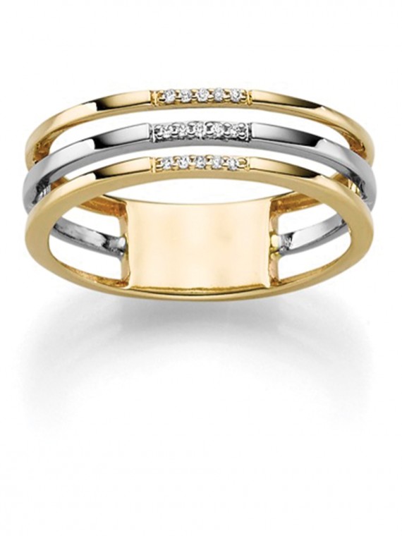 Gyémántköves gyűrű 50-71078-1252