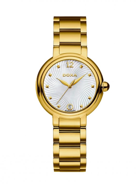 510.35.056.30  Doxa Blue Stone Lady quartz női karóra (32mm)