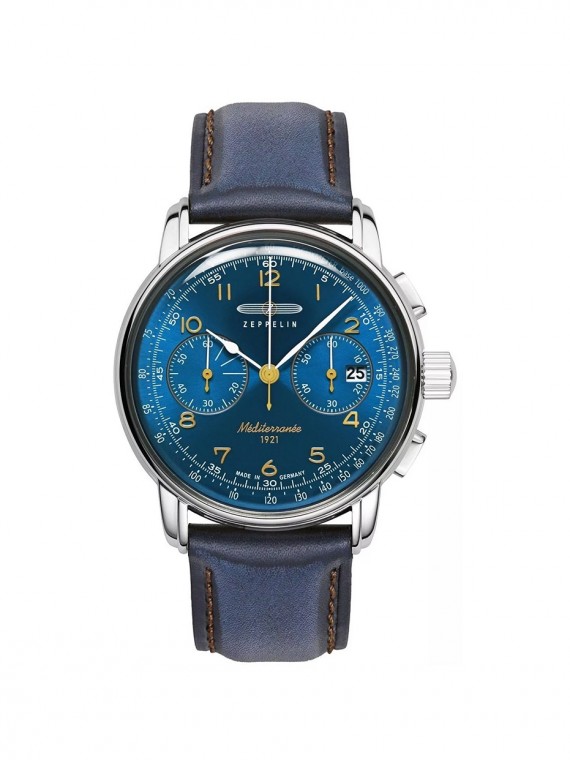 9670-3 Zeppelin Méditerranée quartz férfi karóra (42mm)
