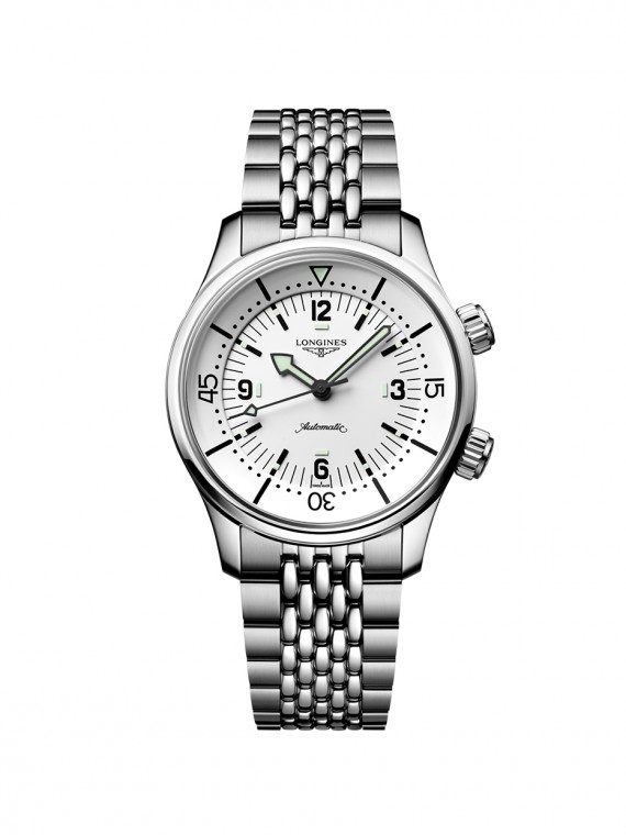L37644166, L3.764.4.16.6 Longines Legend Diver automata férfi karóra (39 mm)