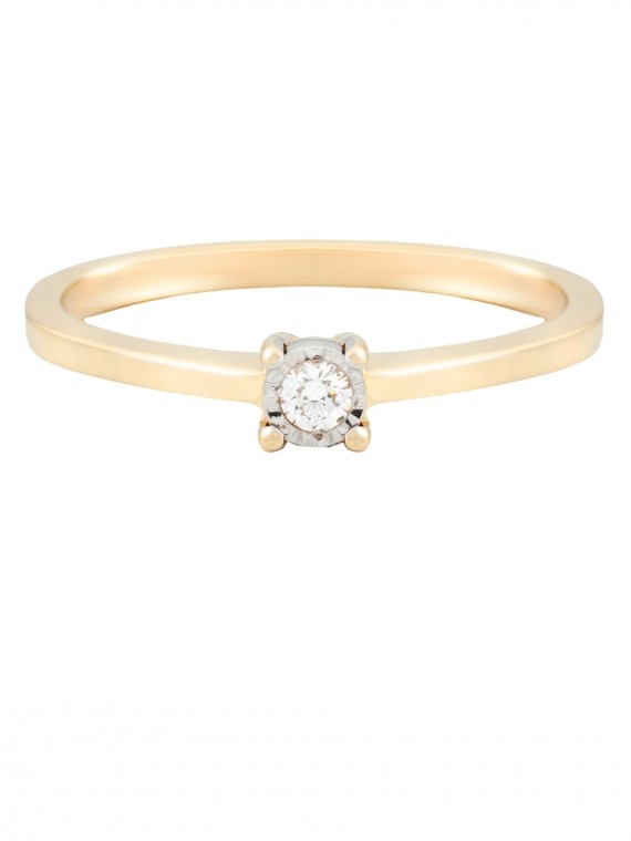 Gyémántköves gyűrű 50-01160-1251