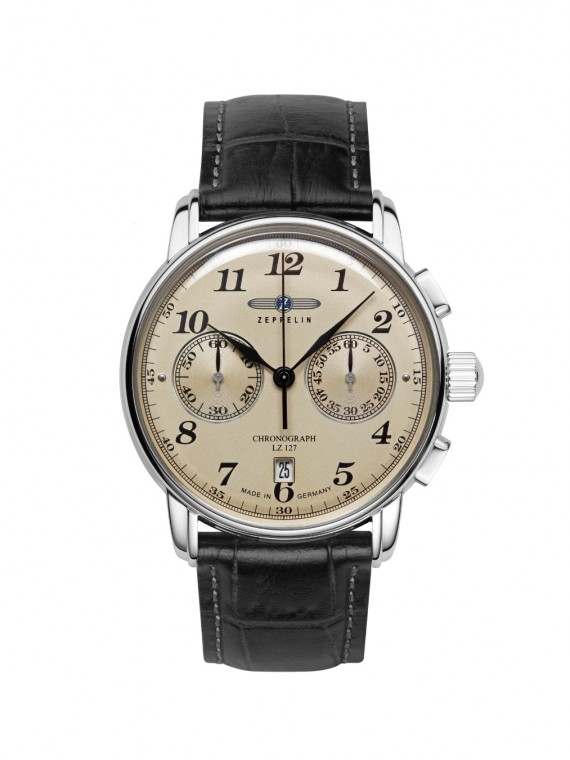 7678-5 LZ127 Graf Zeppelin quartz férfi karóra (42mm)