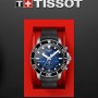 T1204171704100, T120.417.17.041.00 Tissot Seastar 1000 Chronograph quartz férfi karóra (45,5mm)
